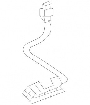 Кнопка открытия двери багажника наружная Chevrolet Equinox EV 24-26