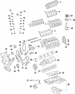 Клапан впускной 2GR-FE Lexus ES350 07-12
