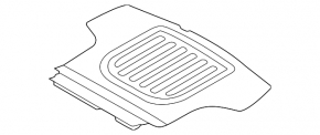 Коврик багажника ткань Kia K5 21-22