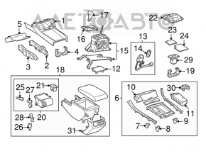 Шифтер КПП Toyota Avalon 05-07