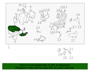 Пассажирское сидение Lexus RX300 RX330 RX350 RX400h 04-09 с airbag, кожа беж, эектро, потерт подлокотник, царапины