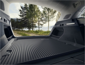 Ковер багажника резина Audi E-Tron 19-23 черная
