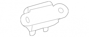 Петля двери багажника левая Toyota Prius 50 16-22