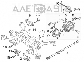 Карданный вал кардан Mazda CX-5 13-16