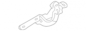 Петля капота ліва Lexus CT200h 11-17