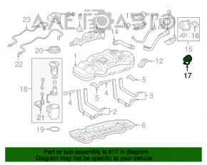 Крышка заливной горловины бензобака Toyota Avalon 19-22