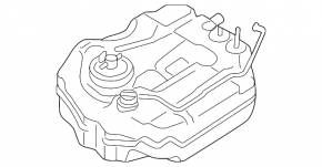 Топливный бак Mazda3 2.3 03-09