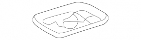 Накладка замка багажника Lexus RX300 RX330 RX350 RX400h 04-09