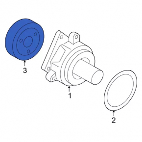 Шкив помпы охлаждения Ford Ecosport 18-22