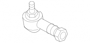 Рульовий наконечник правий Mitsubishi Galant 04-12