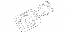 Корпус лючка бензобака Audi A6 C7 12-18
