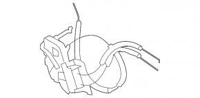 Замок двери передней левой Infiniti G25 G35 G37 4d 06-15