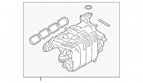 Коллектор впускной Nissan Altima 19-24 2.5