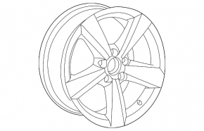 Диск колісний R17 VW Beetle 12-17-