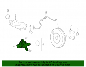 Главный тормозной цилиндр Ford Ecosport 18-22