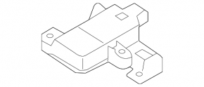 Yaw rate Hyundai Sonata 11-15 hybrid
