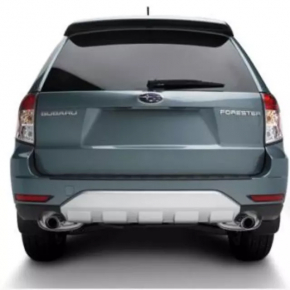 Губа заднего бампера центральная Subaru Forester 09-13