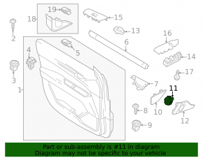 Кнопка блокировки двери передняя левая Mazda CX-50 23-26
