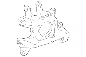 Цапфа задняя правая Lexus RX350 RX450h 16-22