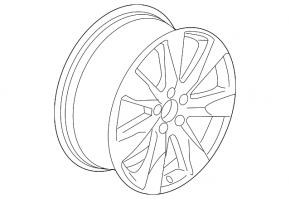 Диск колісний R19 Acura MDX 14-16