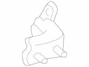 Петля двери верхняя задняя левая Lexus IS200 IS300 99-05