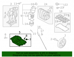 Поддон масляный Hyundai Accent 20-22 1.6