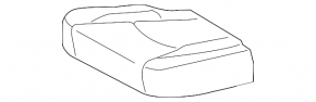 Заднее сидение левые Lexus RX300 RX330 RX350 RX400h 04-09 кожа беж, под химчистку