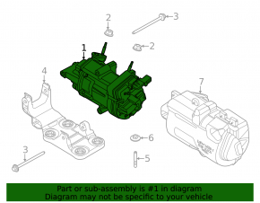 Компрессор кондиционера Ford Mustang Mach-E 21-26