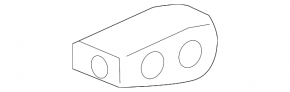 Клапан печки кондиционера Cadillac ATS 13-19