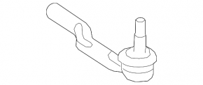 Рульова тяга з наконечником Mazda 6 18-21 usa