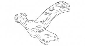 Рычаг нижний передний правый Toyota C-HR 18-23 Turkey built