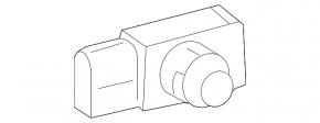 Парктроник передний Lexus ES350 07-11 с кольцом