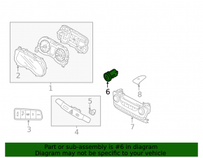 Кнопка Start/Stop Hyundai Tucson 16-18