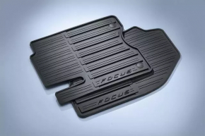 Комплект ковриков салона резина Ford Focus mk3 11-18