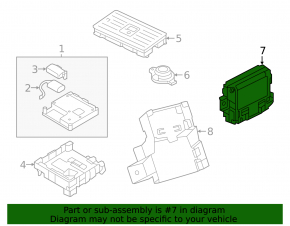 ANTENNA AMPLIFIER MODULE Audi A6 C8 19-25
