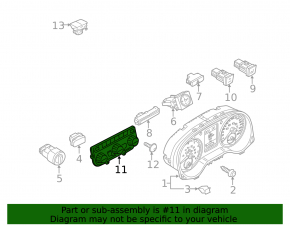 Управление климат-контролем VW Tiguan 12-16 manual