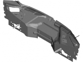 Задняя панель Lincoln MKZ 13-20