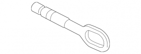 Буксировочный крюк VW Golf 15-