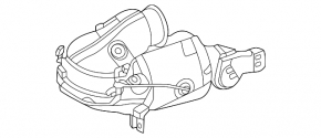 Катализатор Mercedes X167 GLS 450 25-26