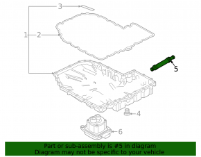 Трубка масляного охолоджувача АКПП Audi A6 C8 19-25 3.0T