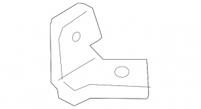 Ручка открытия капота салонная Ford Escape MK4 20-25 с кронштейном
