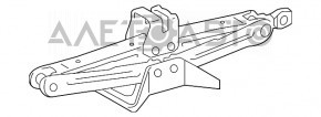 Домкрат Toyota Sienna 11-20