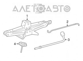 Домкрат Toyota Sienna 11-20