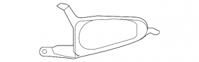 Кронштейн динамика в потолок задний левый Volvo V90 17-23