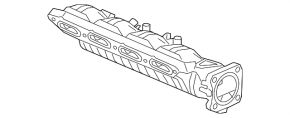Коллектор впускной Honda Accord 18-22 2.0T