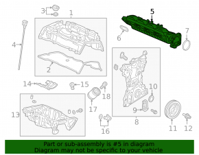 Коллектор впускной Honda Accord 18-22 2.0T