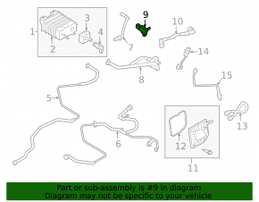 MAP Sensor Ford Explorer 20-24 2.3T