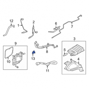 MAP Sensor Ford Explorer 20-24 2.3T