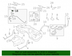 Датчик давления топливных паров Hyundai Accent 18-23 1.6