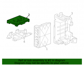 Блок ECU компьютер двигателя Chevrolet Bolt 17-19